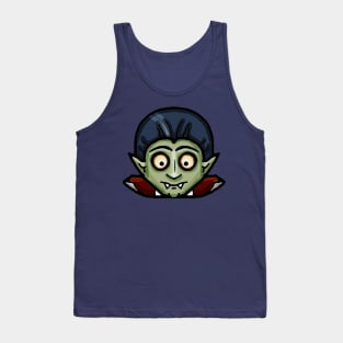 Cute Count Dracula Vampire Tank Top